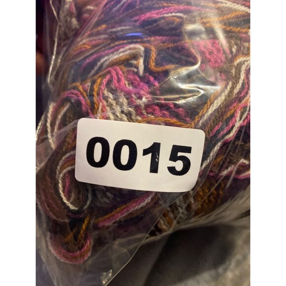 Women’s L Cardigan Bohemian Fringe Multicolor Striped Knit Hippie South… - Picture 12 of 12